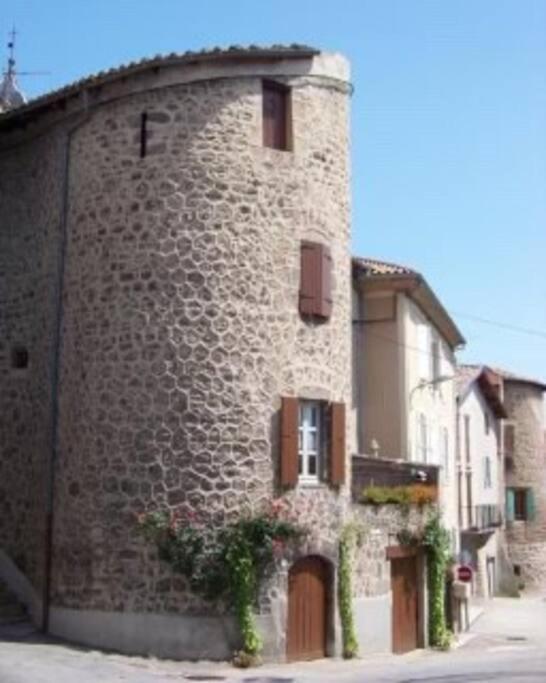 Appartement Cosy Et Lumineux Dans Village Medieval Boulieu-les-Annonay Exteriör bild